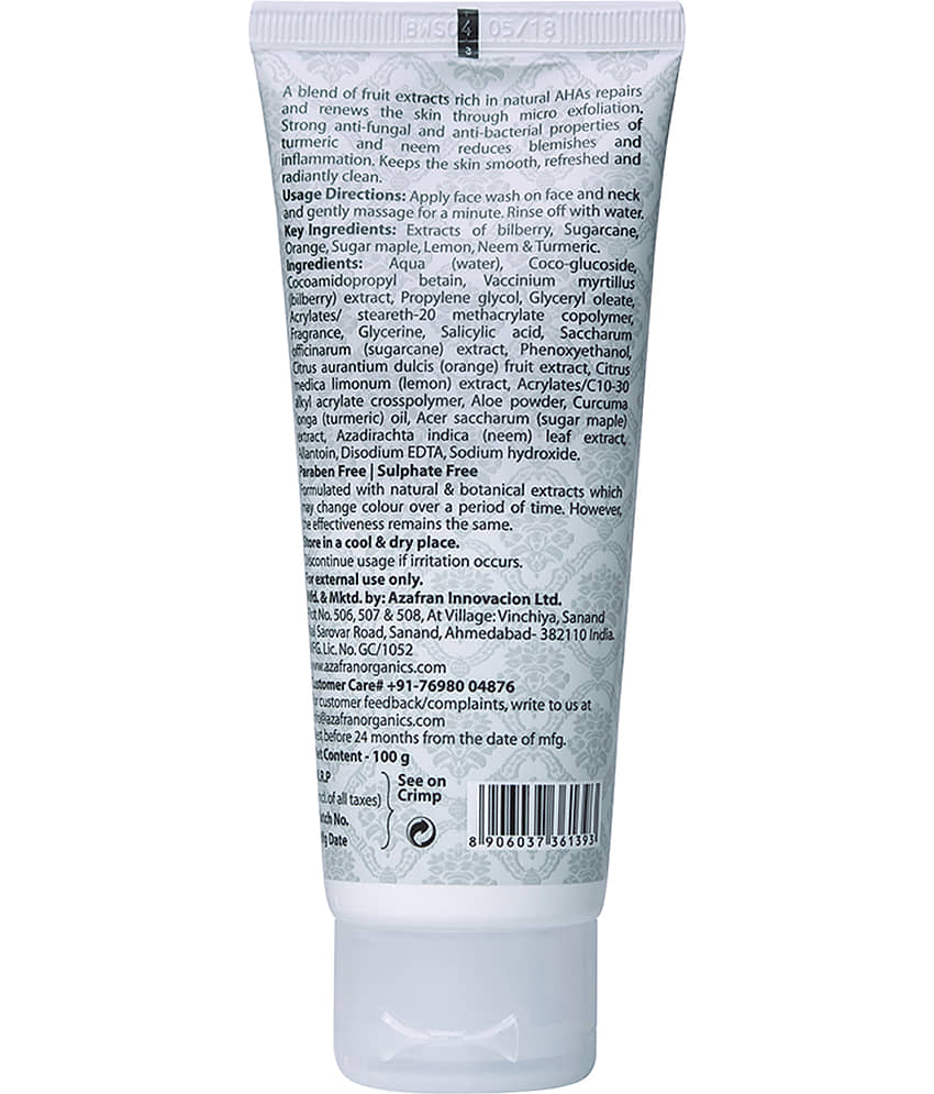 Azafran Clear Skin Face Wash 50 mL view 2