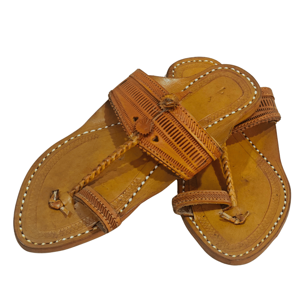 Kolhapuri Chappal : Mens view 2