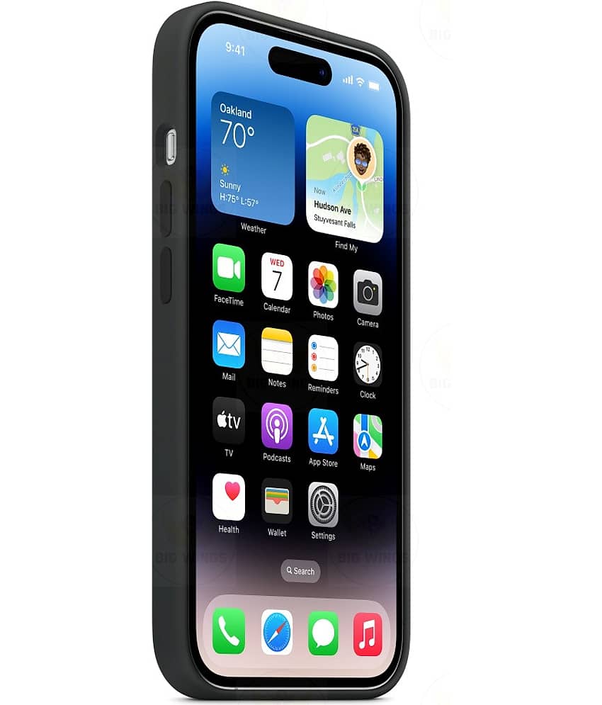 BIG WINGS Shock Proof Case Compatible For Silicon Apple iPhone 13 Pro ( Pack of 1 ) view 2
