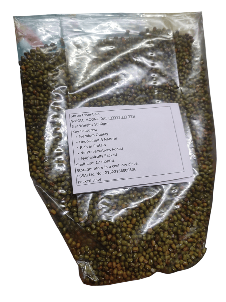 Whole Moong (Green Gram) | Premium Unpolished Pulses | अख्खा मूग