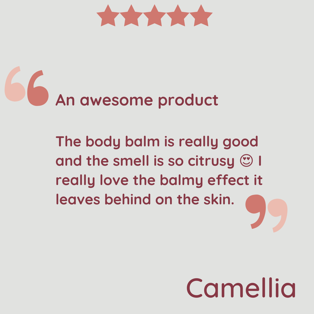 Natural Citronella Body Balm view 2