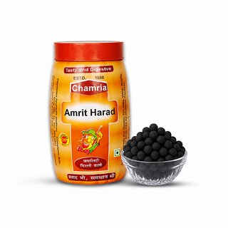 (Pack of 1) Chamria Amrit Harad Constipation Relief Digestive Care Tablets With Amla Harad for Acidity 100gm