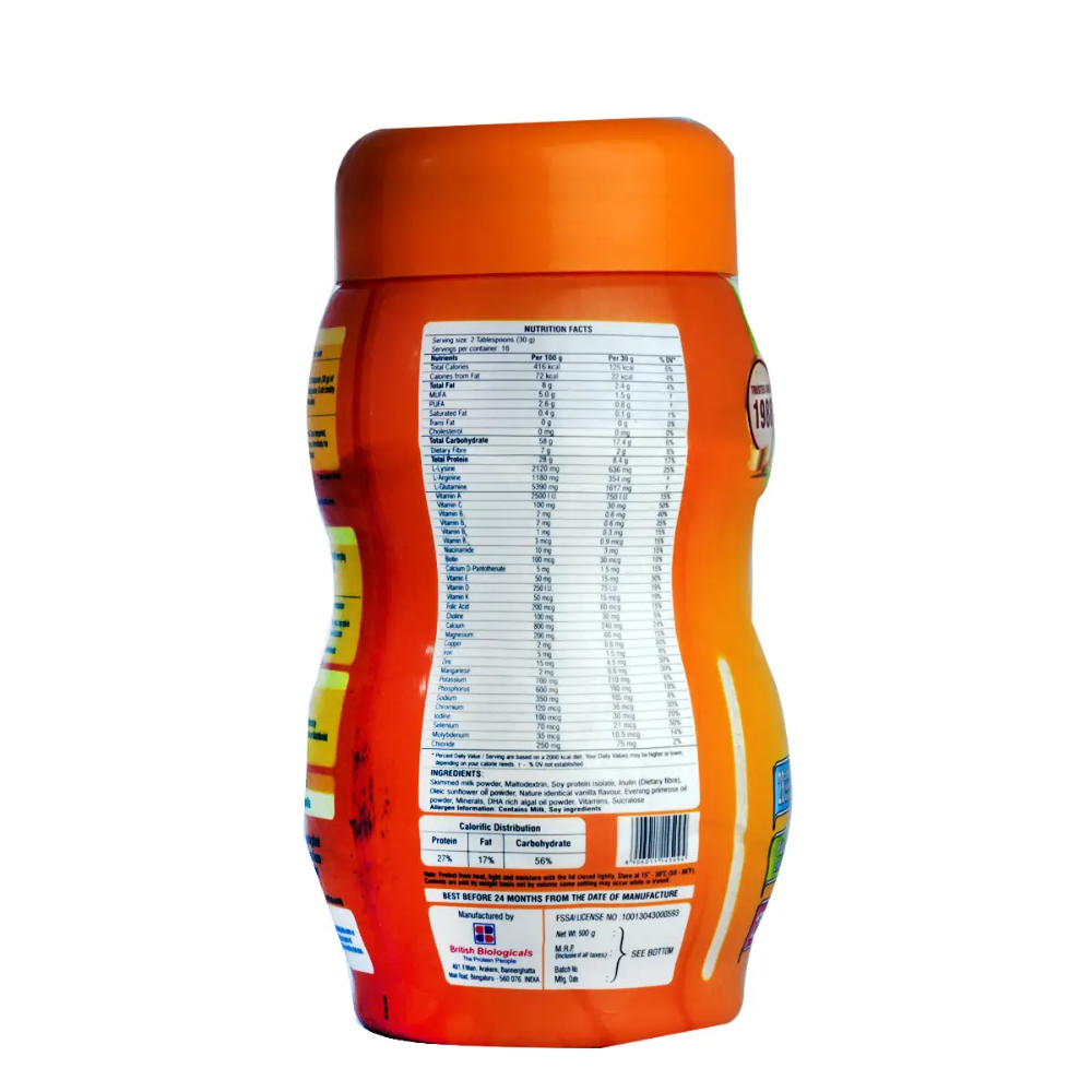 D Protin Vanilla 500 Gms view 2