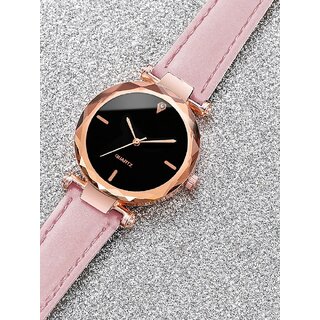 New Stylish Casual Branded Designer 4 Point Dial Leather Belt Watch For Women Analog Watch For Women view 2