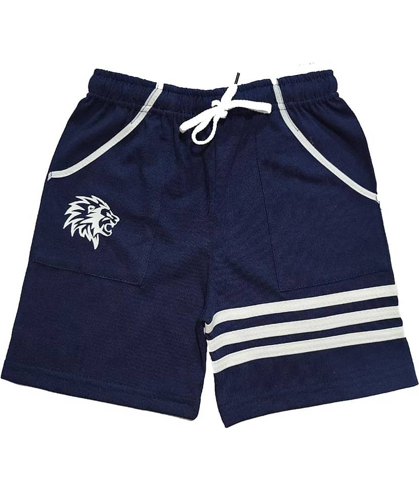 atlans Pack of 2 Cotton Blend Shorts For Boys ( Multi Color ) view 2
