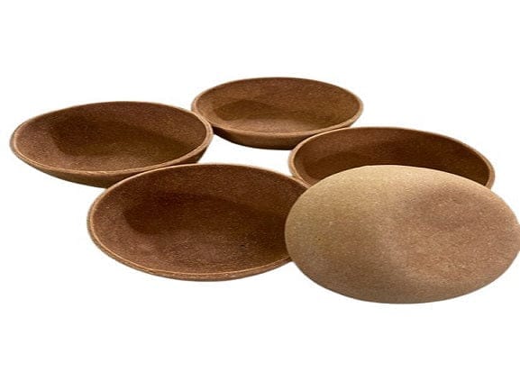 Edible Millet Cutlery | Xtra Big Bowl | 05pcs view 2
