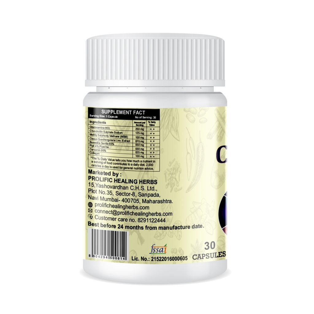 Pain Relief Cartilages Capsules (Protects & Restore Cartilage, Helps Improve Bone Strength, Relieves Joint Pain & Stiffness) view 2