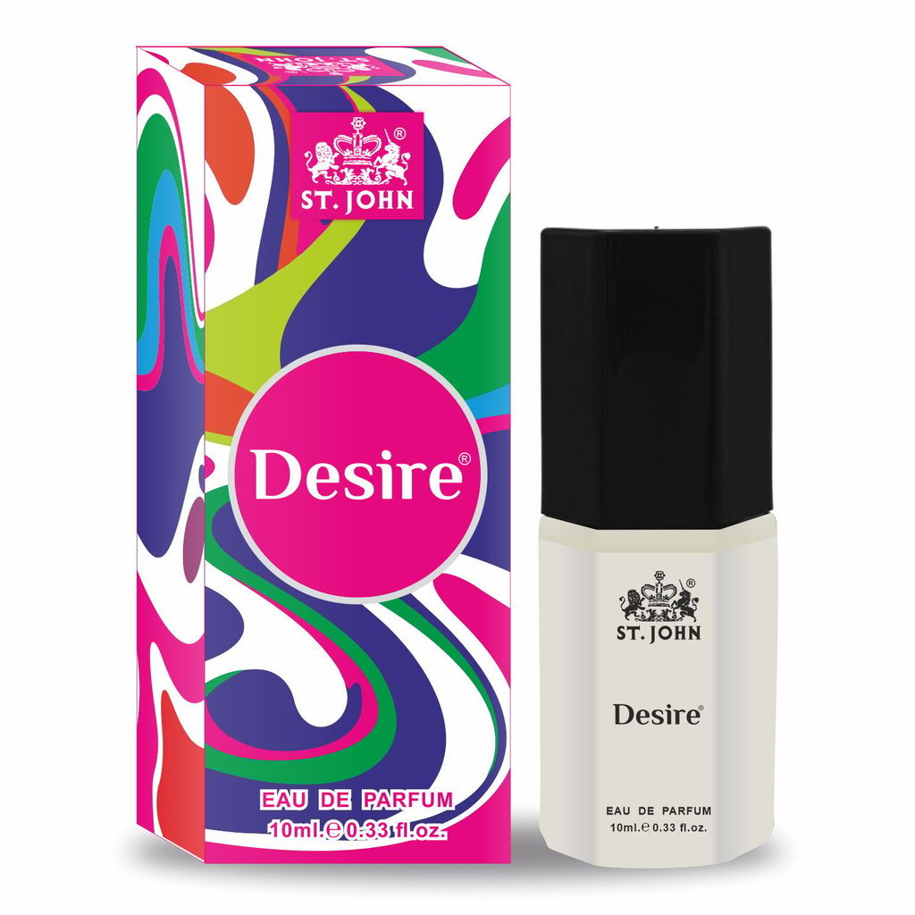 ST.JOHN Desire Long Lasting Perfume 10ml (Pack of 12) view 2