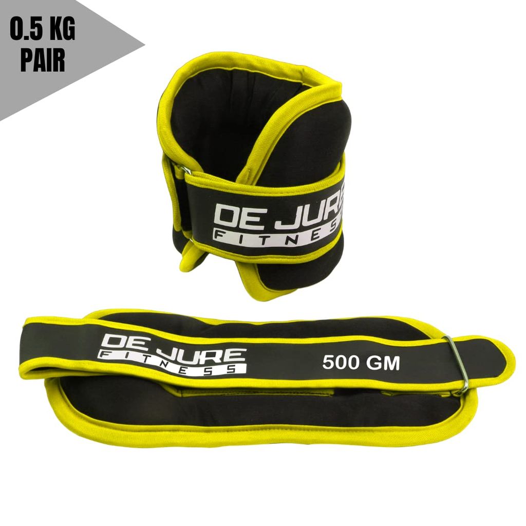 DE JURE FITNESS Ankle & Wrist Weight Set, Adjustable Strap view 2