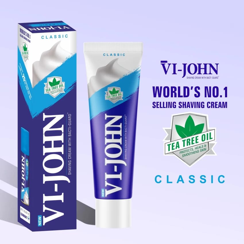 Vi-John Shaving Cream for Men - Classic 125 gm view 2