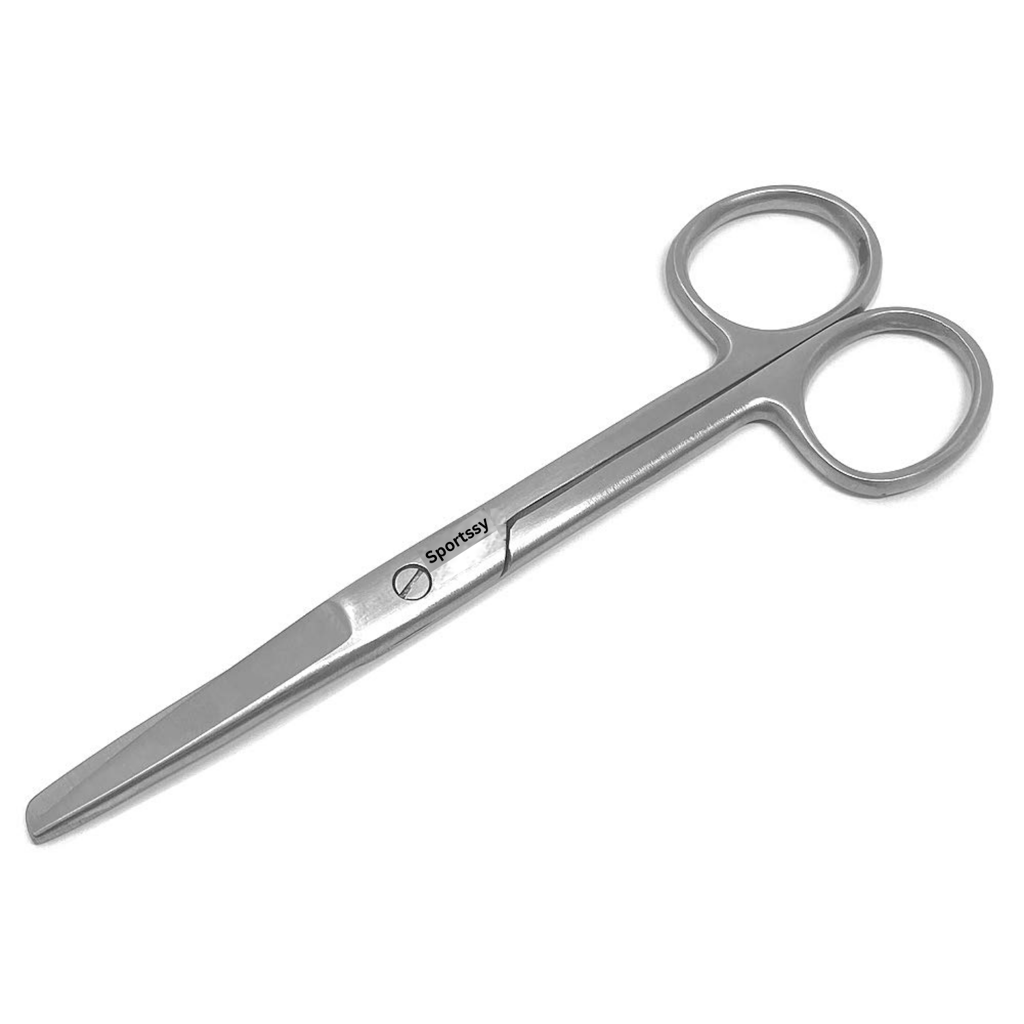 Sportssy Stainless Steel Straight 6'' Scissors for Precise Cutting (6" Inches 1 Unit) view 2