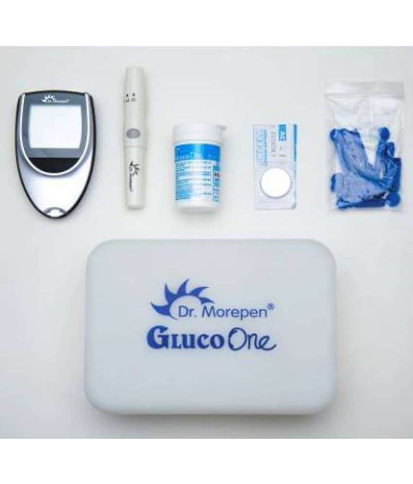 Dr. Morepen Glucose Monitor BG03 With Free 25 Sugar Test Strips & 10 Lancets view 2