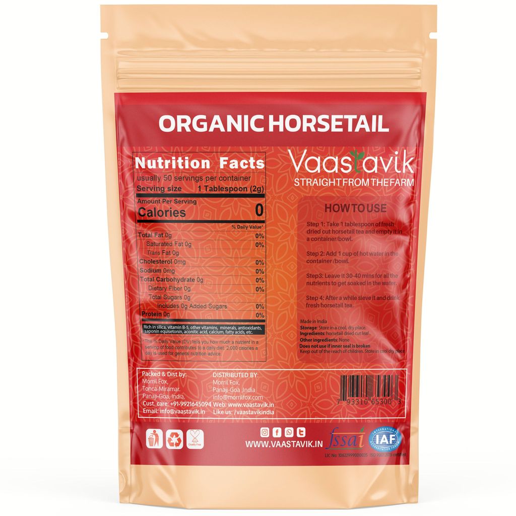 Vaastavik Pure Horsetail Tea Shavegrass 100gm view 2
