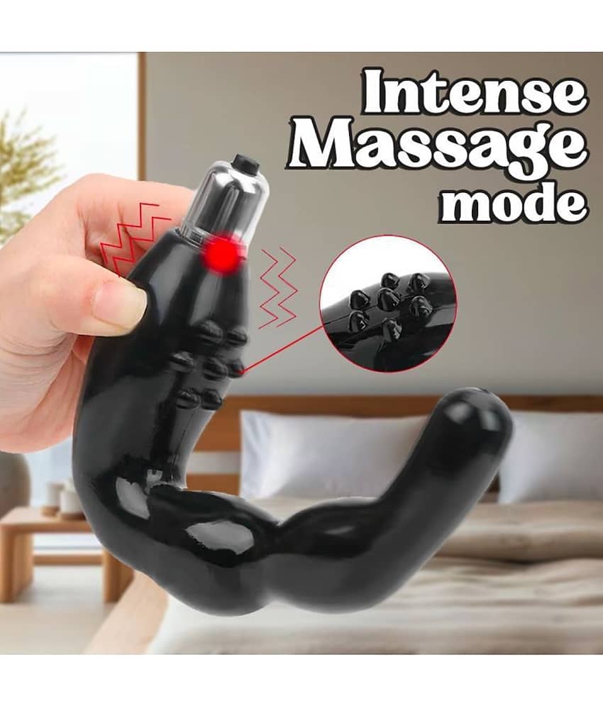 Passion Massager For Body Muscle Relaxtion & Pain Relief With 5 Vibration, Black Color (Pack of 1) view 2