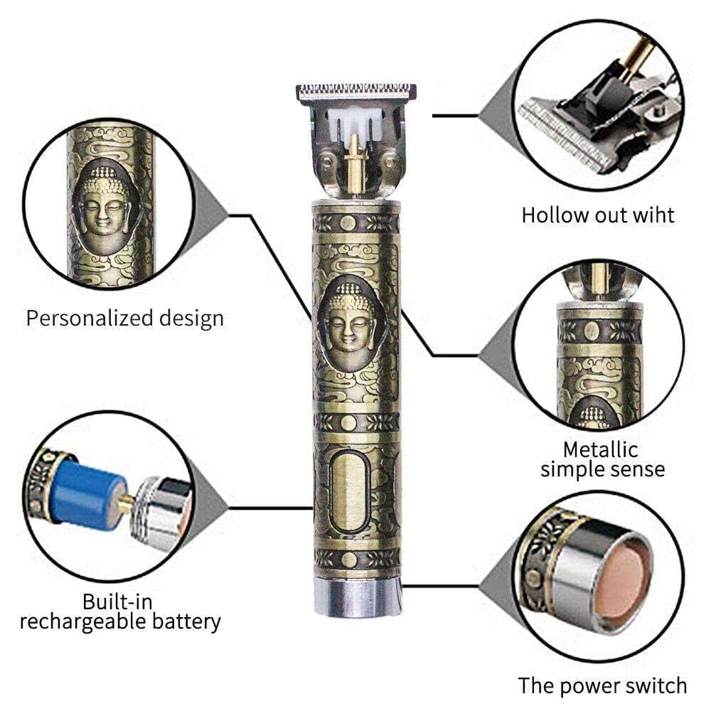 Hair Trimmer Men Beard Trimmer For Men,Trimmer,Professional Hair Clipper,Adjustable Blade Clipper,Hair Trimmer&Shaver For Men,Close Cut Precise Hair Machine (Metal Body) view 2