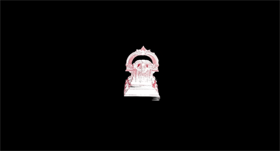 Silver-plated Tirupati Balaji temple for home and office pooja view 2