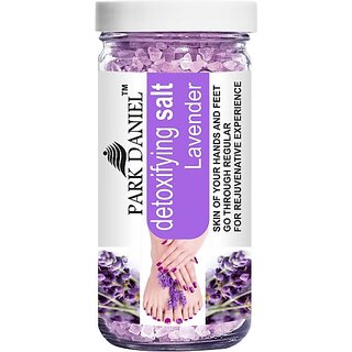 PARK DANIEL Premium Lavender Bath Salt- For Soothing &amp; Relaxation -Pedicure &amp; Manicure Salt (200 Gms) (200 g) view 2