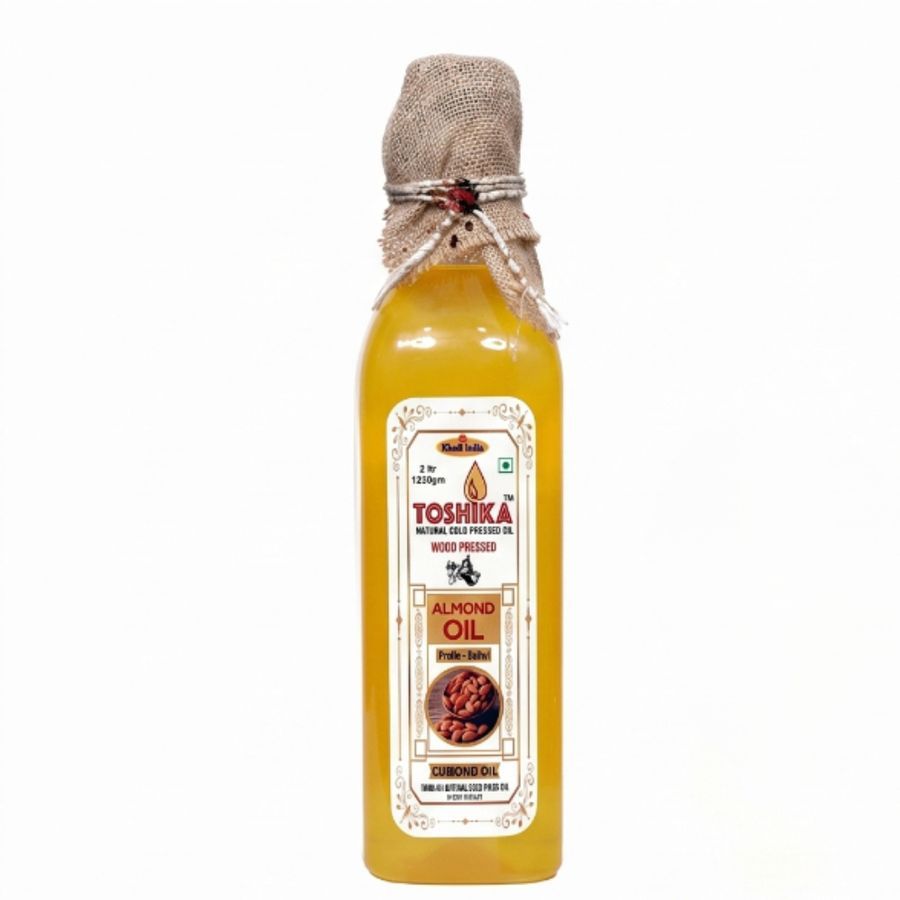 Toshika Wood Pressed Almond Oil (2 Litre) - 2 L - One bottle