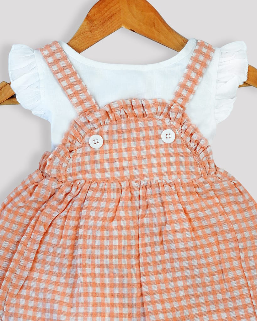 BAMBEE Pinafore dress and top view 2