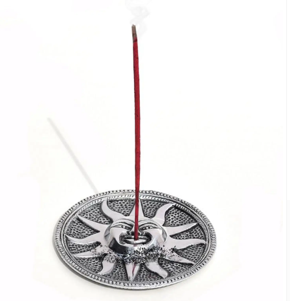 floral Incense Stick Holder Black 200 gm ( Pack of 1 ) view 2
