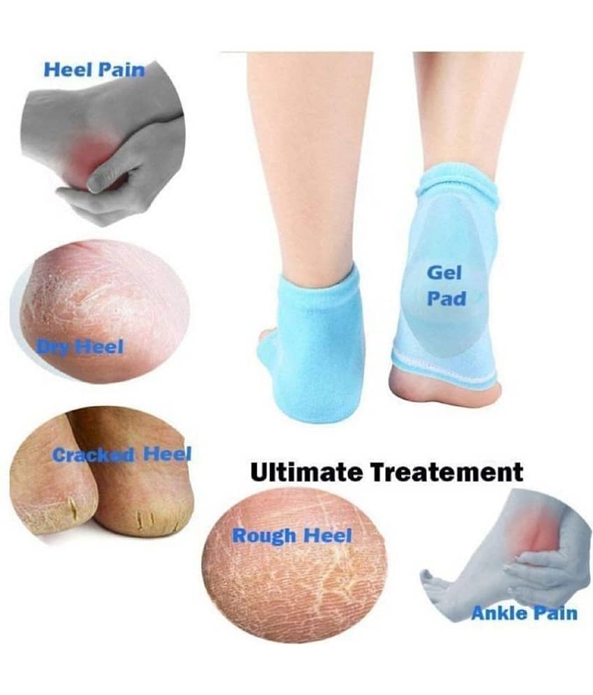 GKBOSS Moisturizing Gel Heel socks Free Size view 2
