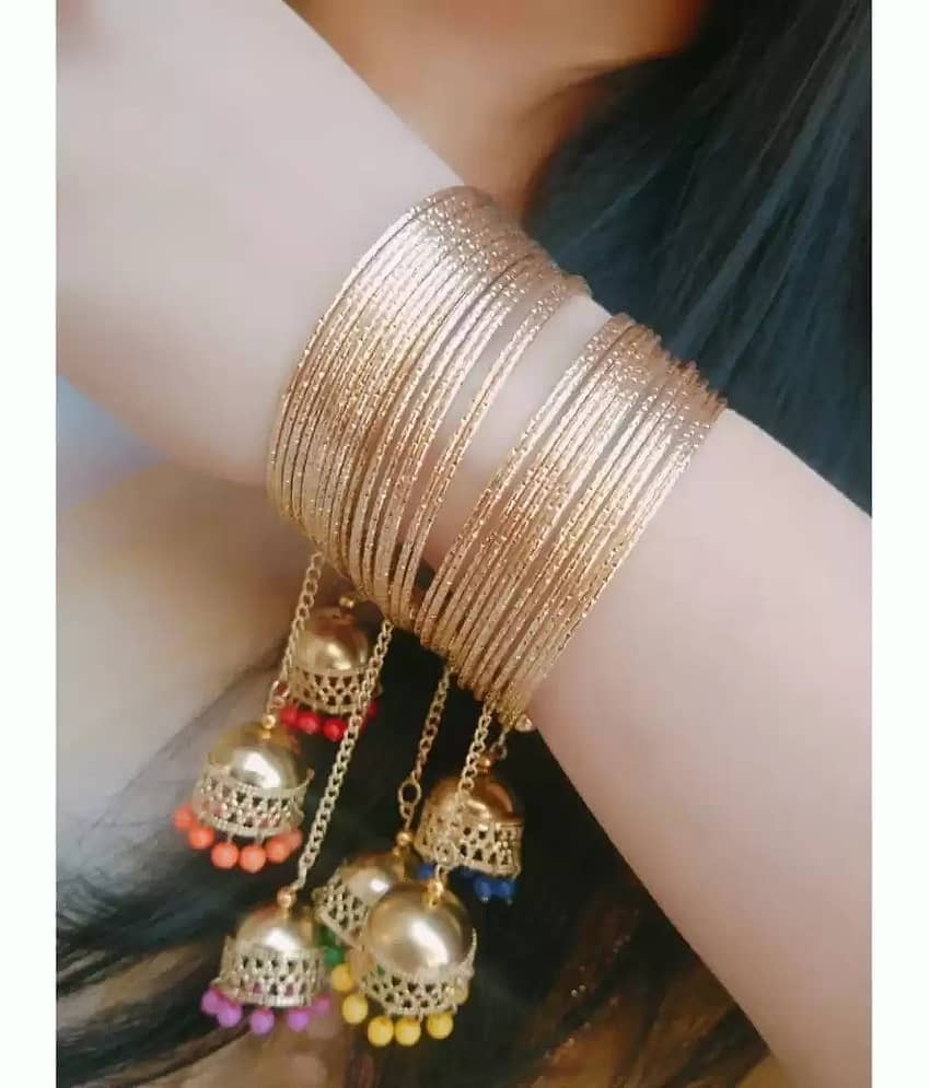 Samridhi DC Multicolor Bangle ( Pack of 2 ) view 2