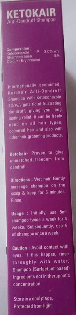 Nava Ketokair Anti Dandruff Shampoo 100ml view 2