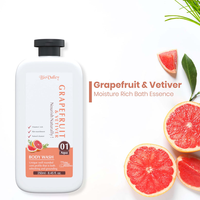 Grapefruit & Vetiver Body Wash view 2
