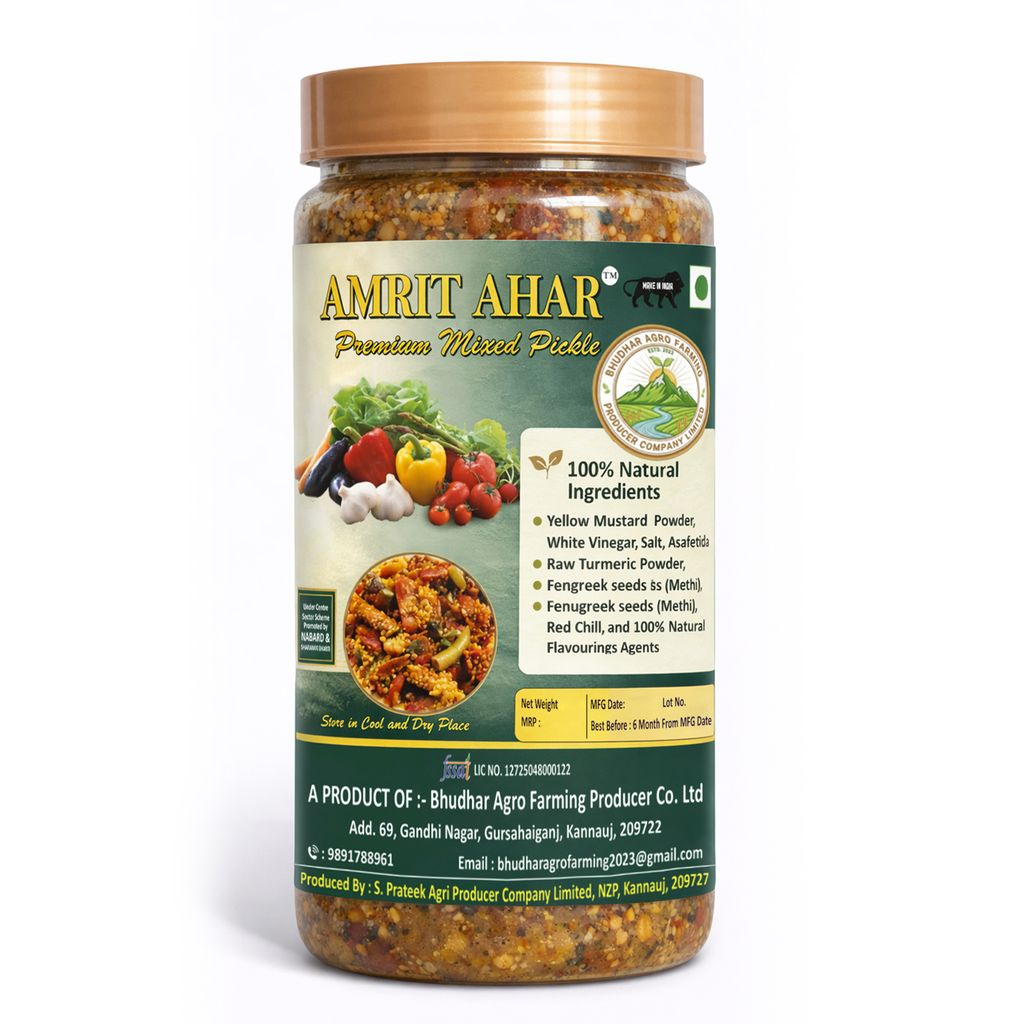 AMRIT AHAR Premium Mixed Pickle,