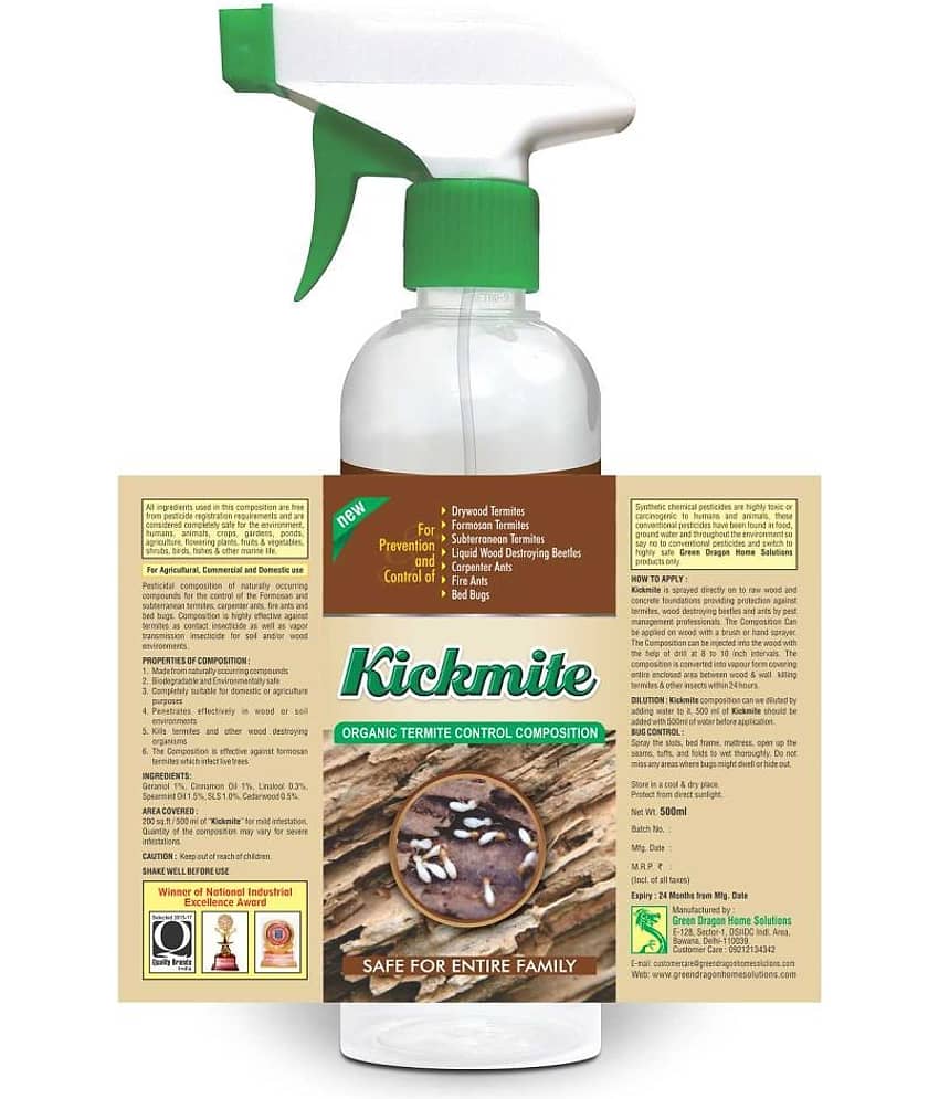 GreenDragon's Kickmite (termite killer spray 500ml) view 2