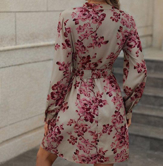 Floral Printed A-Line Dress view 2