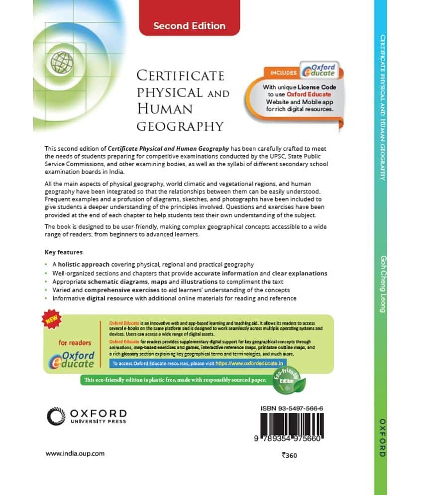 Certificate Physical And Human Geography by Goh Cheng Leong view 2