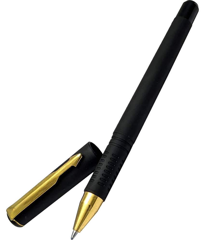 UJJi Matte Finish Black Body Fine Point Gel Ink Pen Gel Pen view 2