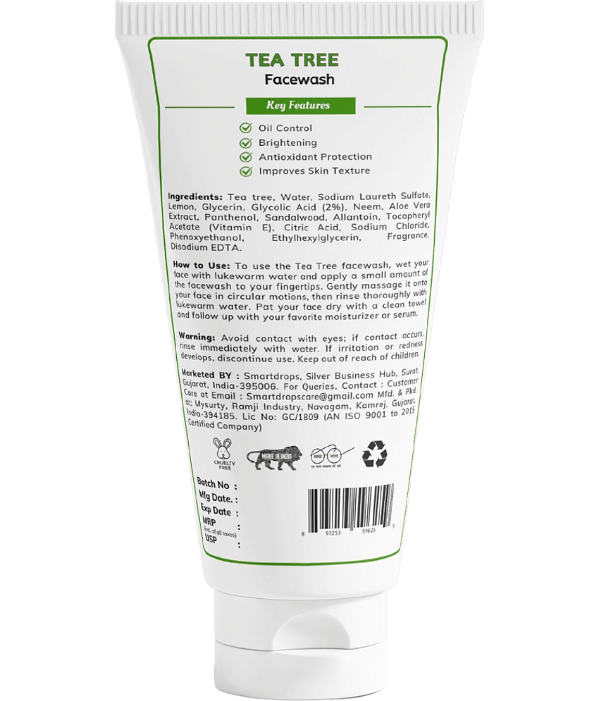 Smartdrops - Refreshing Face Wash For All Skin Type ( Pack of 3 ) view 2