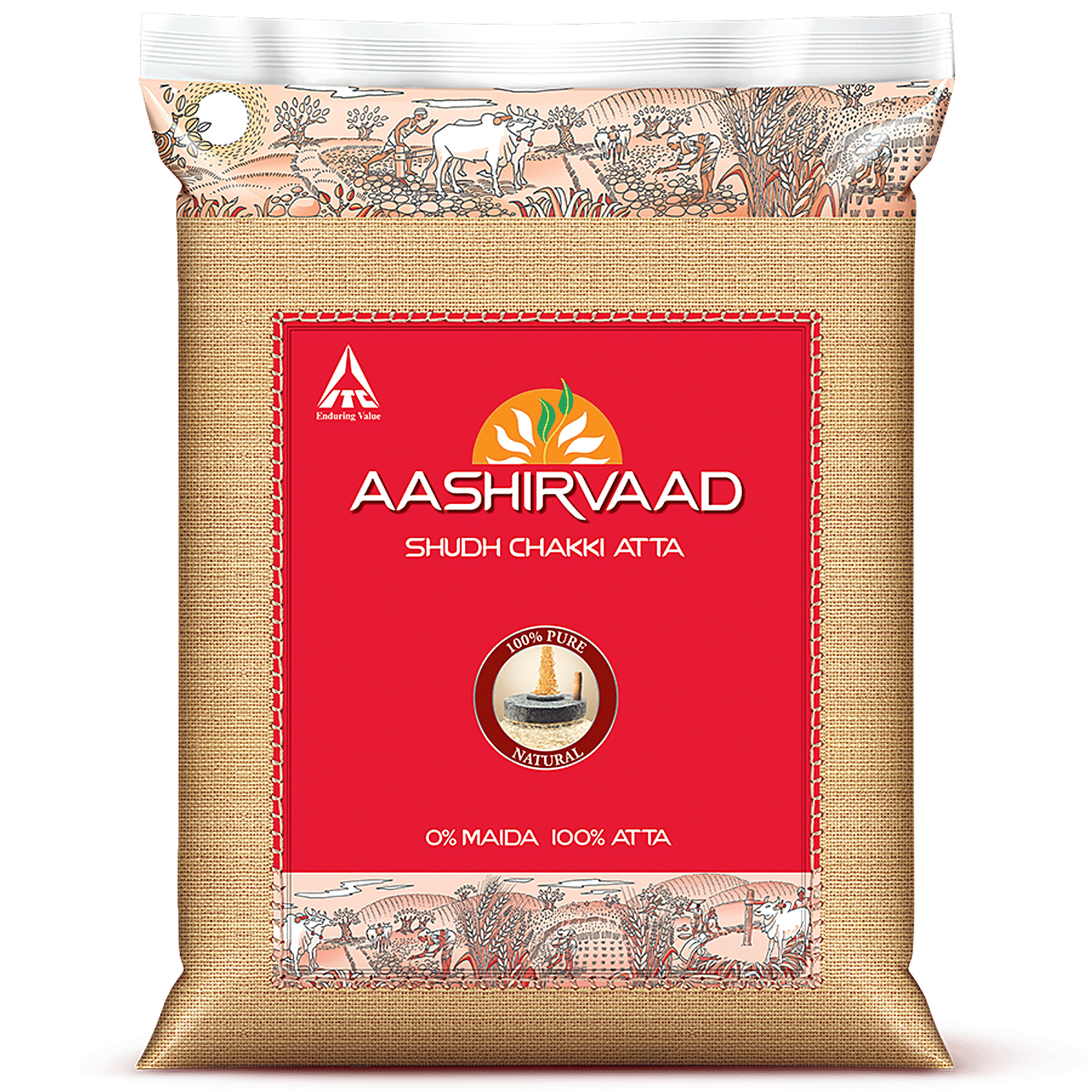 Aashirvaad Shudh Chakki Atta/Gavhache Peeth, 5 Kg view 2