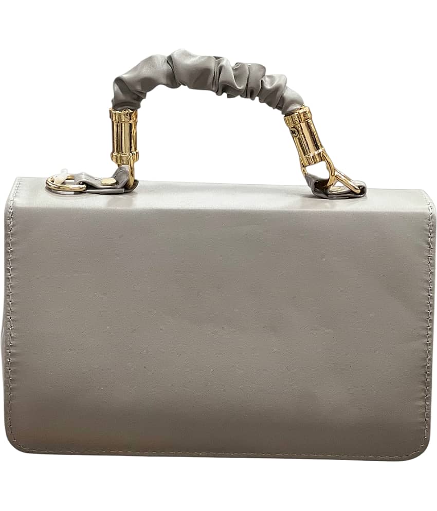 Fine Design Sling Bag PU Set of 1 ( White ) view 2