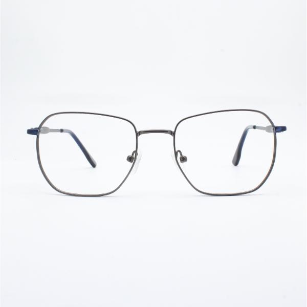 Lensoz Elite X Luxe Geometric - Narrow - Gunmetal & Master Blue view 2