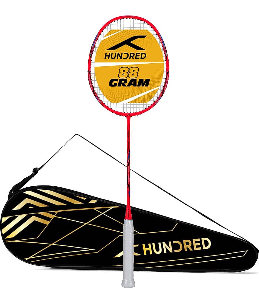 HUNDRED Multicolor Badminton Racquet ( Pack of 1 )