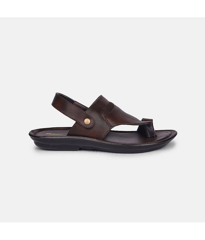Bata - Brown Men's Sandals view 2