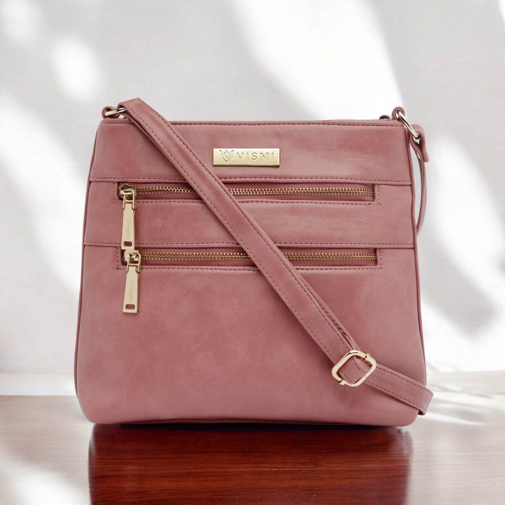 VISMIINTREND Sling Bag for Women | Crossbody Messenger Bag | Pu Leather Stylish Shoulder Bag | Water Resistant Adjustable Strap view 2