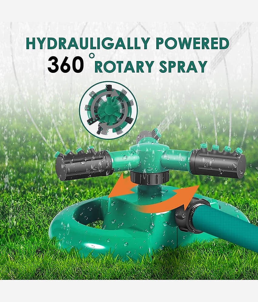 Garden Sprinkler | Garden Sprinkler 360 Rotating Water Sprinkler | Water Sprinkler for Garden | Yard Sprinklersfor Plant Irrigation and Kids Playing,- watersprinkler for Plants view 2