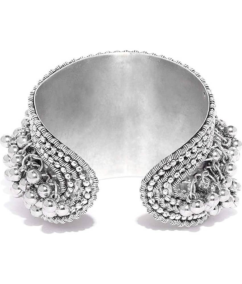 Samridhi DC Silver Cuff ( Pack of 1 ) view 2
