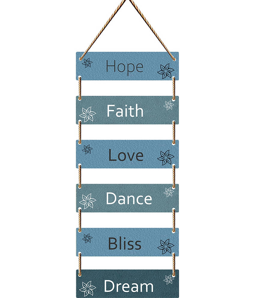 Saf Wood Rectangular Decoratives Panel Multi - Pack of 1 view 2