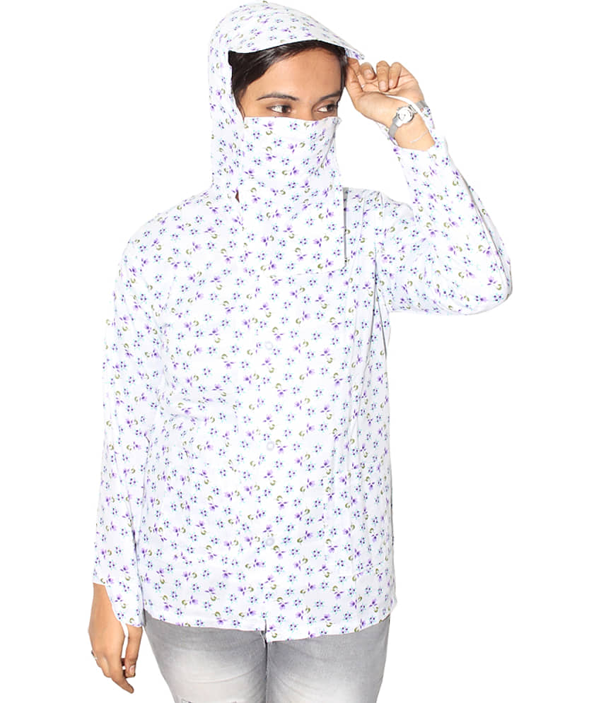 Goodluck Cotton White Cape view 2