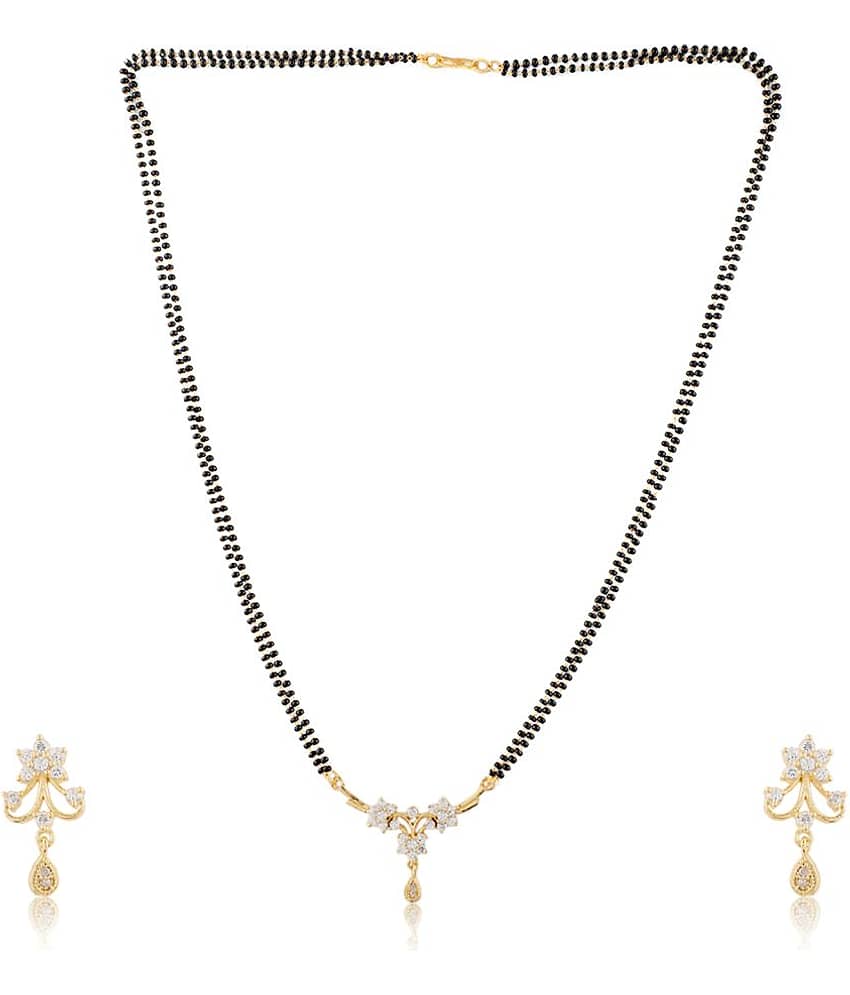 gilher - Black Mangalsutra Set ( Pack of 1 ) view 2