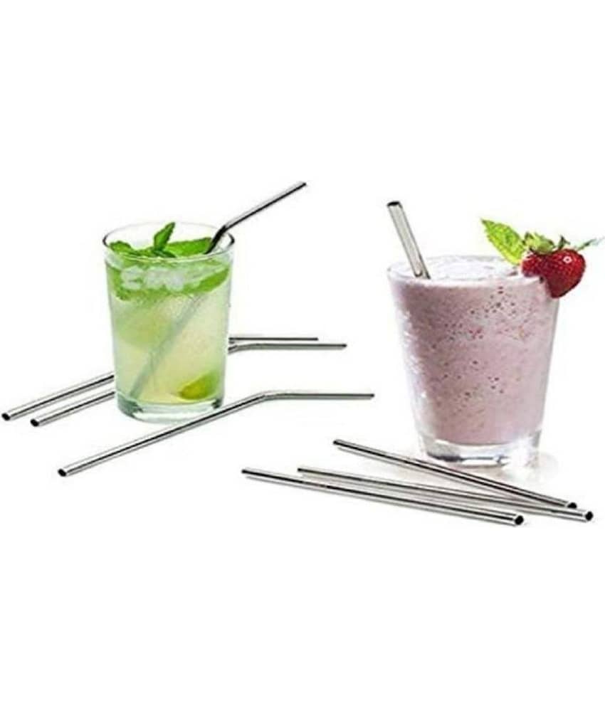 RAVARIYA GRAPHICS Steel Silver Straws view 2