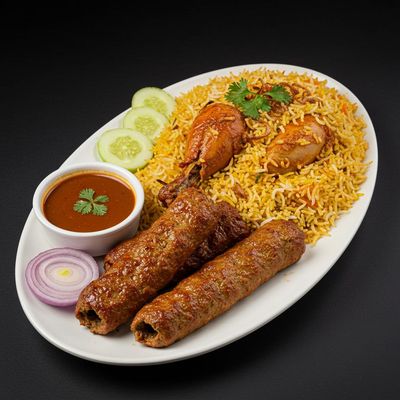 Kebab & Chicken Biryani