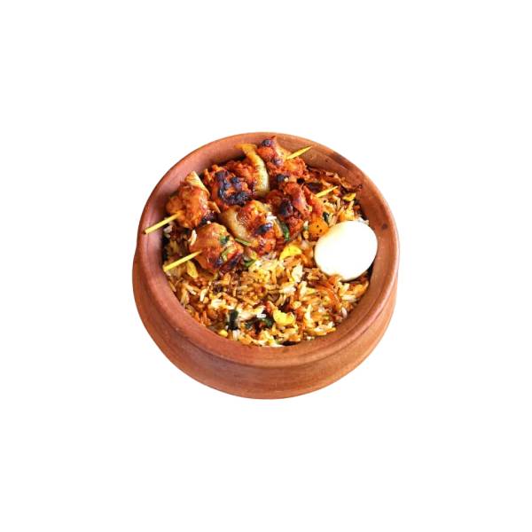 Chicken Tikka Biryani Full