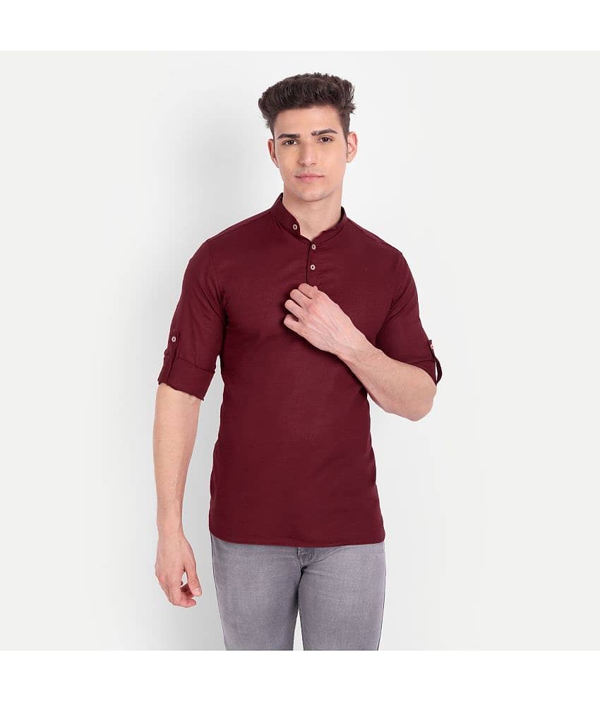Vida Loca - Royal Blue Cotton Slim Fit Men's Casual Shirt ( Pack of 1 )