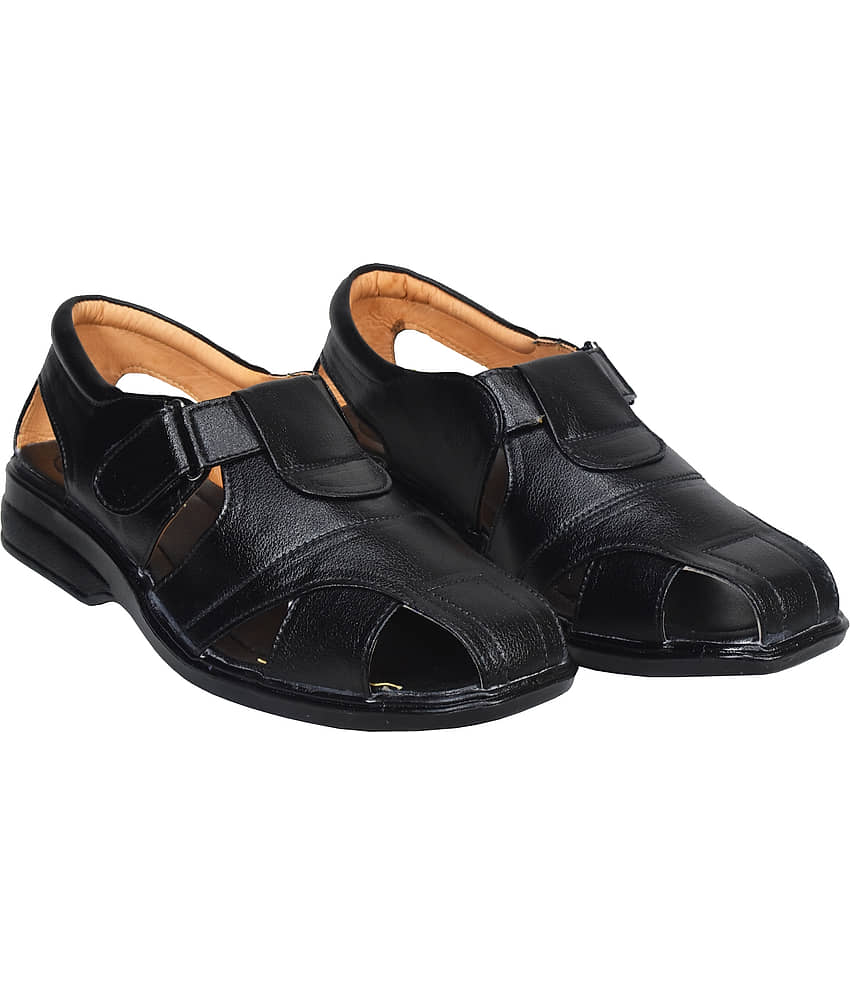 Dream Makers - Black Men's Sandals view 2